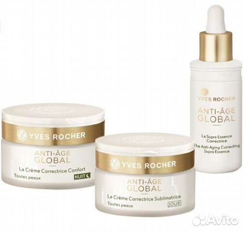 Ив Роше anti-age global крем сыворотка