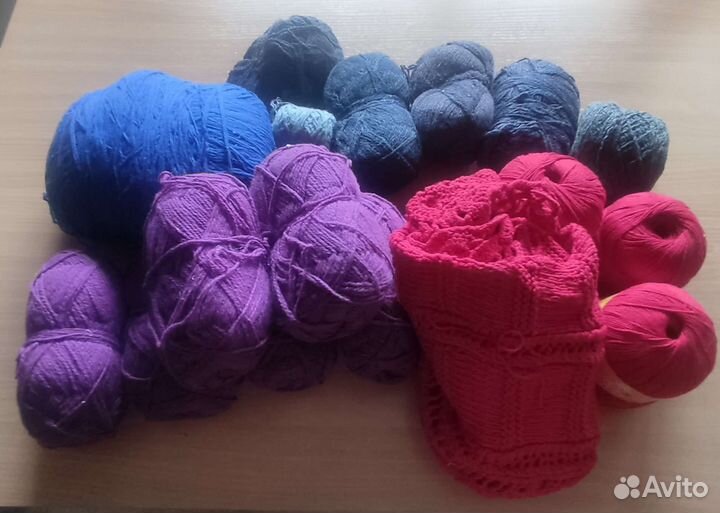 Пряжа разная из СССР