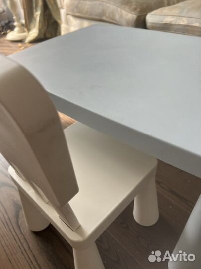 Столик и стульчик икеа Мамут