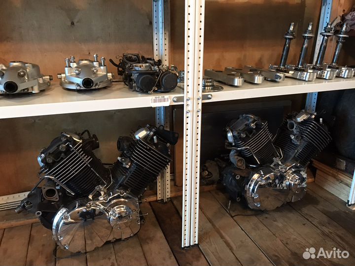 Yamaha drag star 1100 разборка