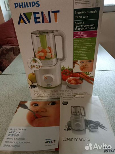 Пароварка с функцией Блендера philips avent