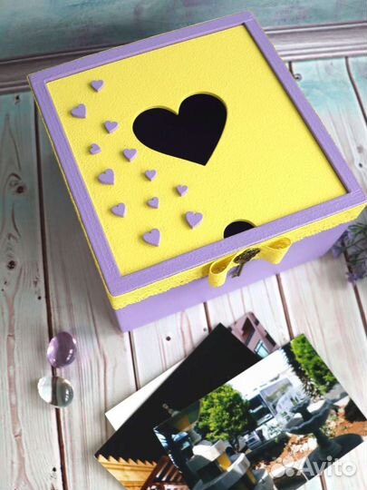 Коробка подарочная ручной работы