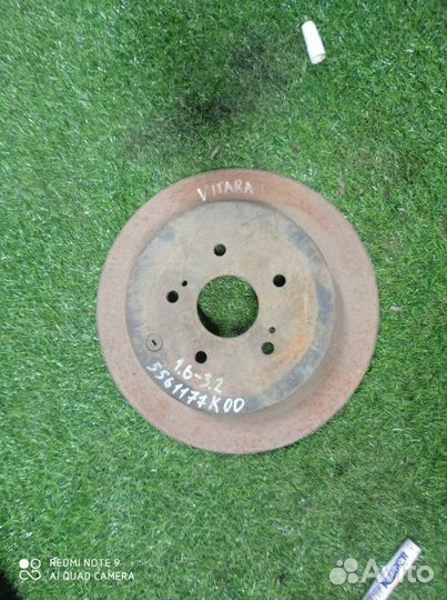 Диск тормозной задний левый Suzuki Grand Vitara JT