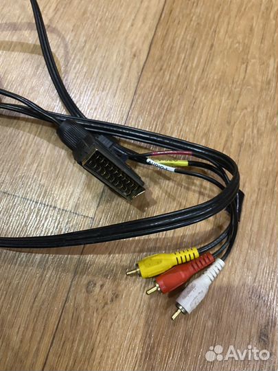 Переходник скарт на тюльпан