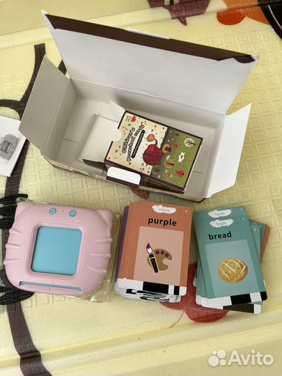 Планшет для изучения английского с карточками