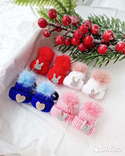 Новогодние резинки (шапочки)