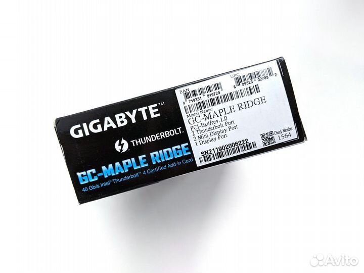 Gigabyte Maple Ridge Thunderbolt 4 новая для Z790