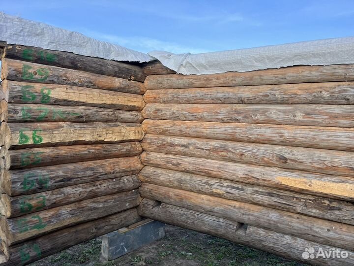 Сруб бани 4х4