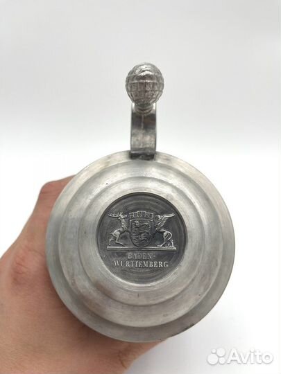 Коллекционная оловянная кружка Zinn-Becker