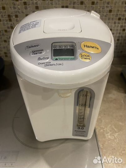 Термопот panasonic nc-pf30pv