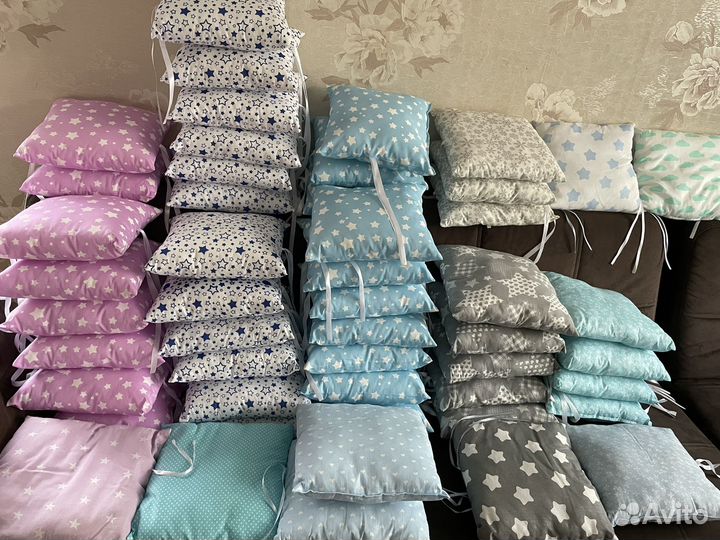 Бортики в кроватку