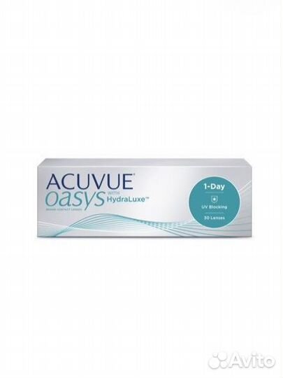 Линзы контактные acuvue oasys 1 day 30шт
