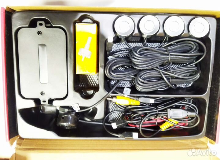 Видео-парктроник 4 датчика