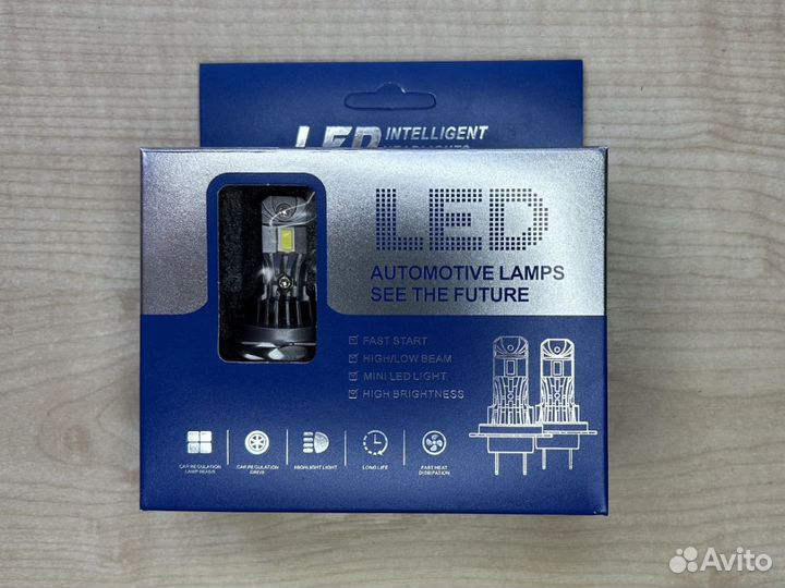 Светодиодные лампы H7 LED 12V 27W