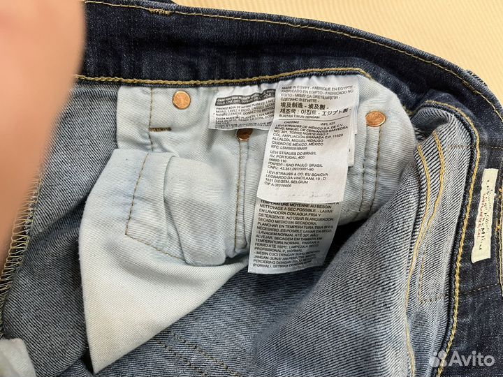 Джинсы мужские levis 511 W31 L34