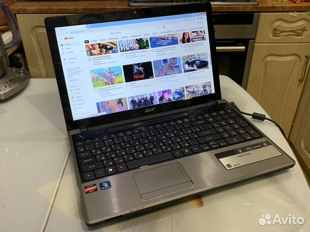 Ноутбук Acer 5553g 15,6'' (4gb/320gb/Amd 5650 1gb) объявление продам