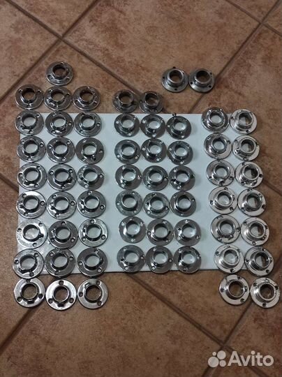 Держатель трубы хромированной