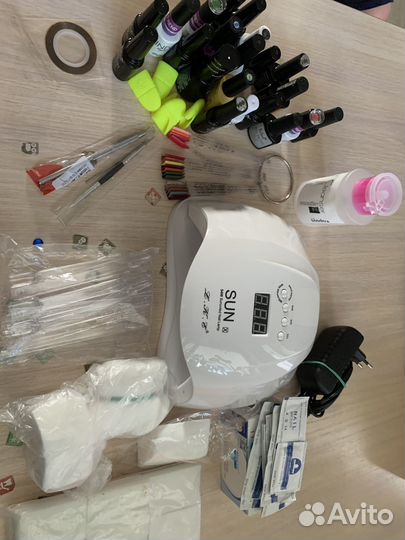 Led UV Лампа набор для маникюра гель лака