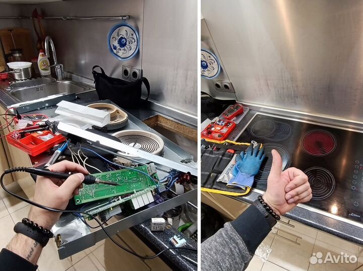 Ремонт плит, варочных панелей, духовых шкафов
