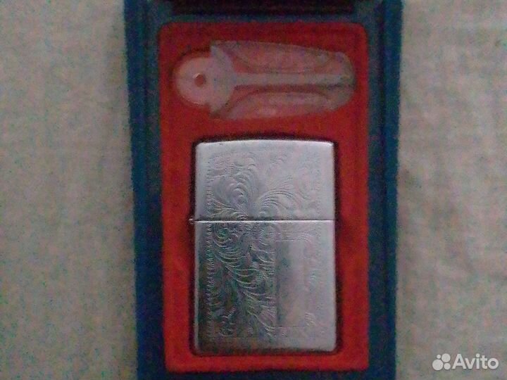 Зажигалка zippo оригинальная с чехлом