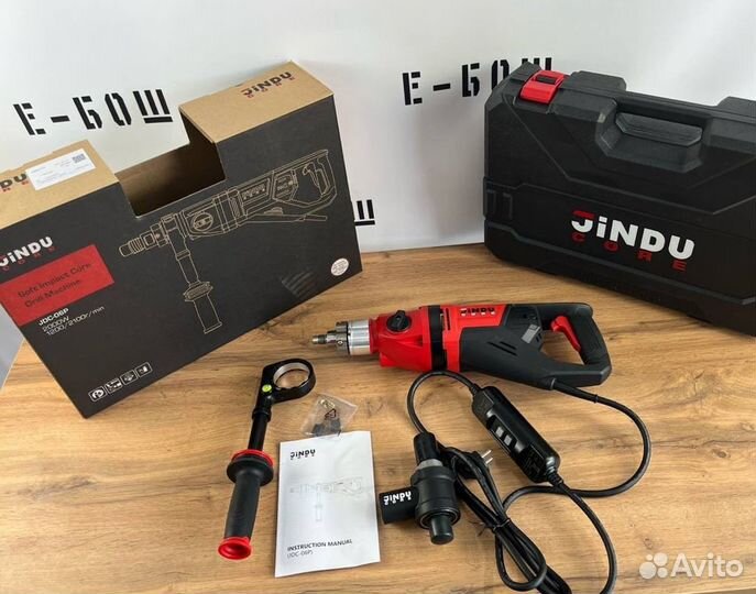 Дрель с микроударом Jindu JDC-06P (в кейсе)