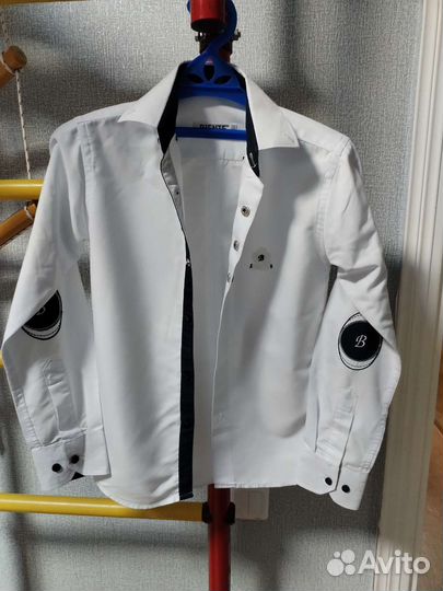 Рубашки для мальчика в школу