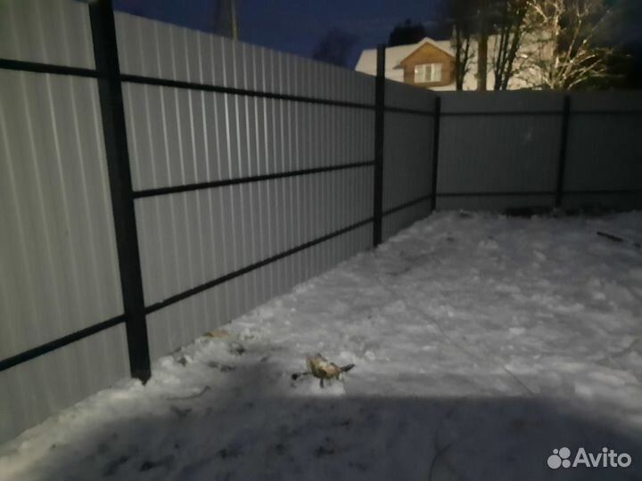 Столбы заборные