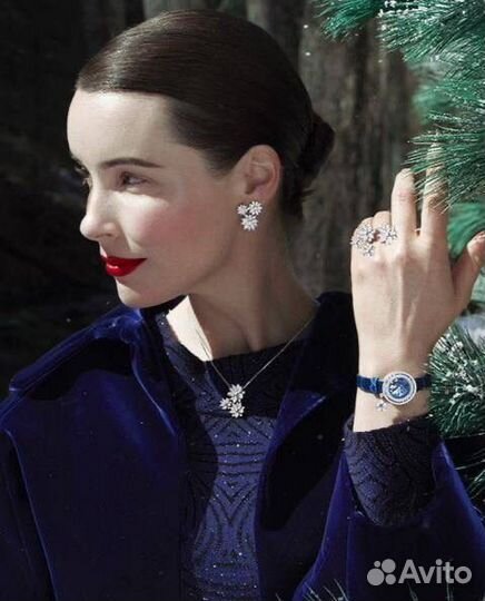 Серьги van cleef