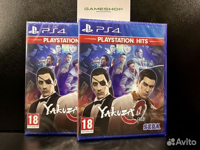 Yakuza 0 PlayStation Hits PS4 Англ.версия