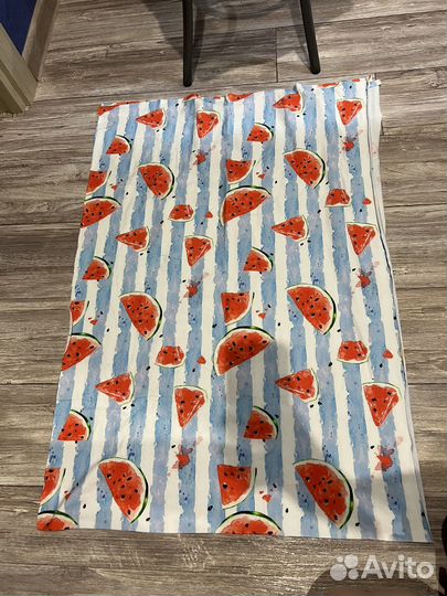 Отрез ткань хлопок трикотаж