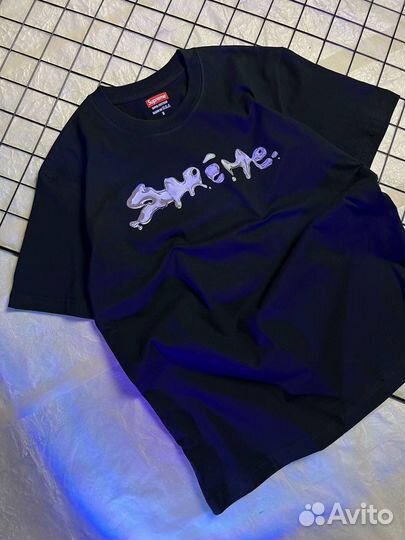 Футболка Supreme ртуть