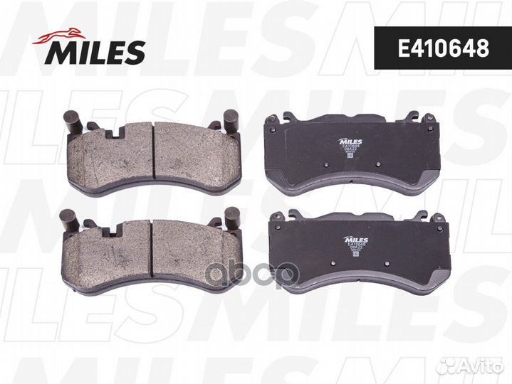 Колодки тормозные E410648 Miles