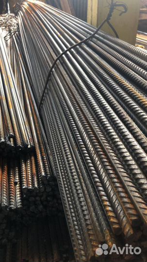 Арматура А3 рифленая 10 мм, Марка 35гс, мотки