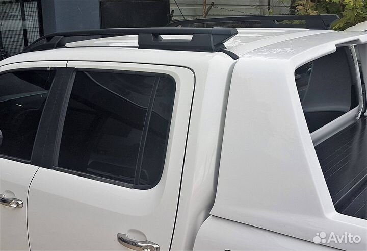 Рейлинги Can-Otomotiv Mitsubishi L200 15+ черные F