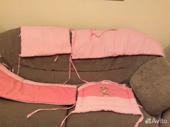 Комплект постельного белья с бортиками