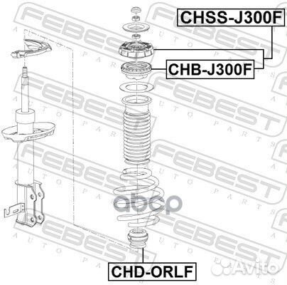 Опора амортизатора opel astra J chss-J300F chss