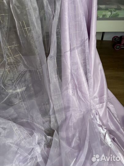 Комплект шторы и тюль бу