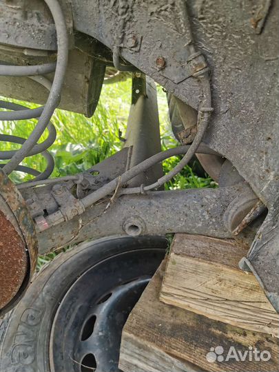 Задняя подвеска Hyundai Getz 1 1.4 АКПП 2008 г