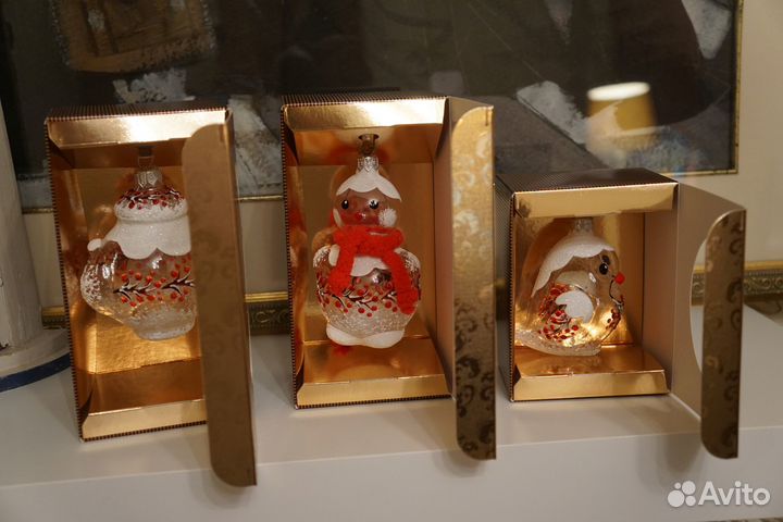 Ёлочные Игрушки Ариэль серия Льдинки - Калинки