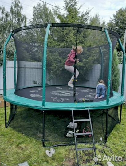 Батуты с сеткой Unix арт 3008