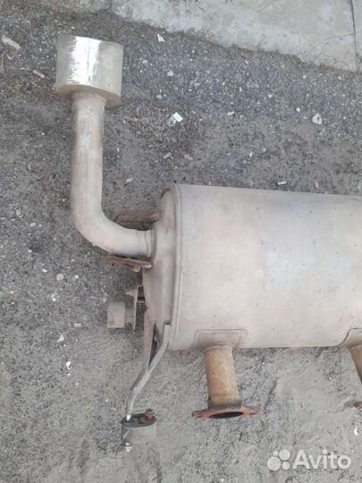 Глушитель задняя часть infinity qx 70 fx37