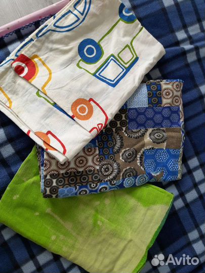 Одеяло детское 130х110 с пододеяльниками