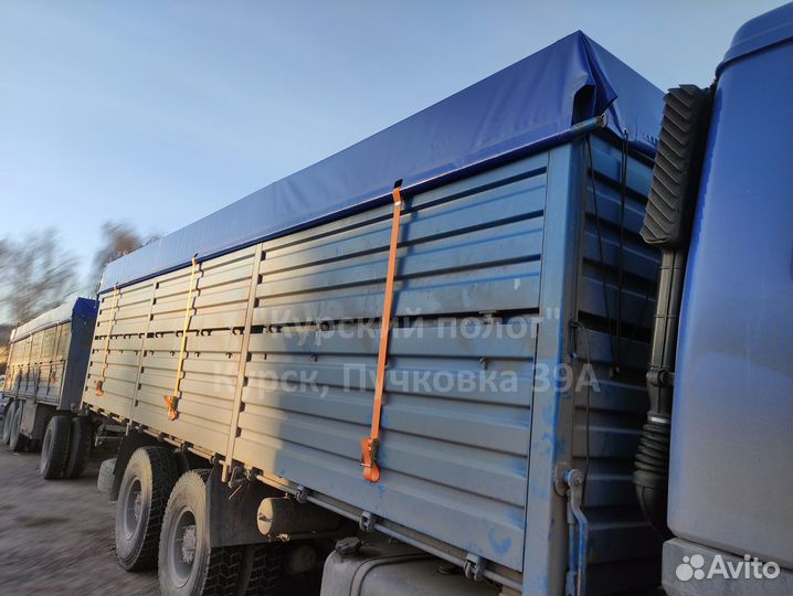 Изготовление пологов, тентов на зерновозы