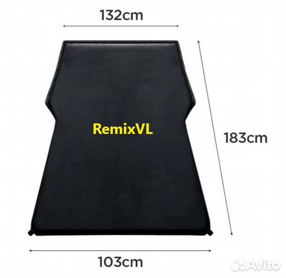 Видео обзор автомобильный коврик самонадувной 8см
