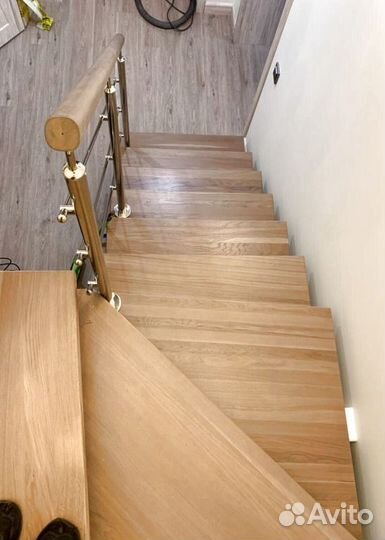 Лестница винтовая с монтажем