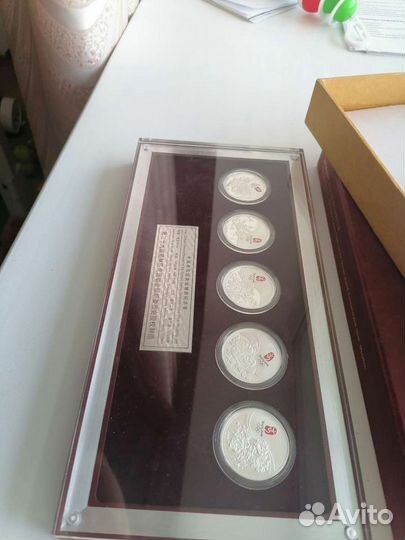 Коллекционные Олимпийские Монеты Пекин 2008