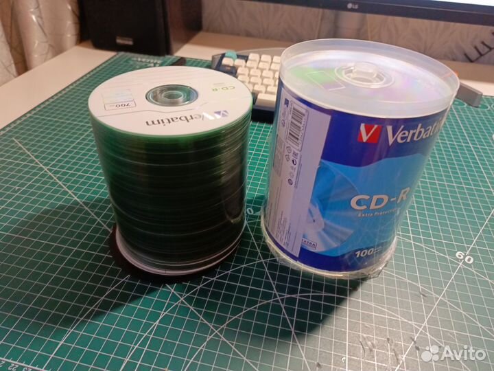 CD-R Verbatim 100шт 700Mb (box 6)