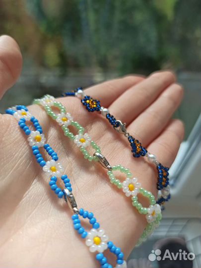 Чокер из бисера