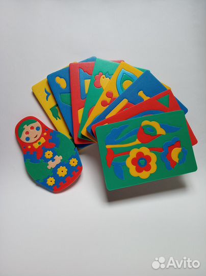 Развивающие игрушки вкладыши