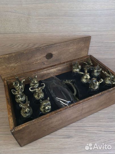 Стопки с животными 12 символов года